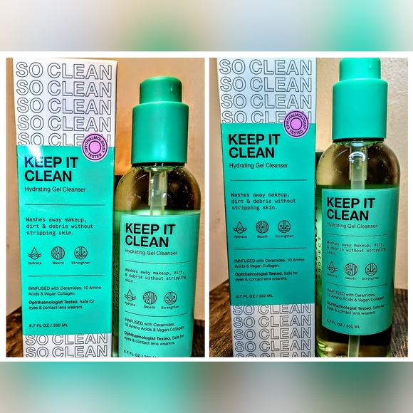 5/75$ INN BEAUTY PROJECT Keep it Clean Hydrating Gel Cleanser - Picture 2 of 14